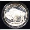 Image 2 : 2001 PROOF BUFFALO SILVER DOLLAR