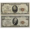 Image 1 : TWO 1929 FEDERAL RESERVE BANK NOTES: