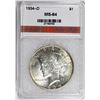 Image 3 : 1934-D PEACE SILVER DOLLAR