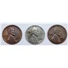 Image 1 : SET OF THREE OLD TIME NOT AUTHENTIC LINCOLN CENTS: