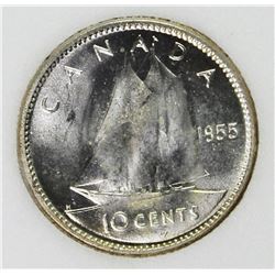 1955 CANADA DIME