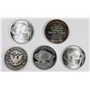 Image 2 : (5) 1 OZ SILVER ROUNDS