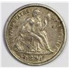 Image 1 : 1891 SEATED DIME