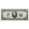 Image 1 : 1969-A $20.00 ERROR "GUTTER ON INTERIOR FOLD"