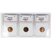 Image 1 : GEM BU RED LINCOLN CENT LOT: