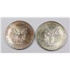 Image 2 : (2) 1996 AMERICAN SILVER EAGLE BU