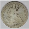 Image 1 : 1867-S SEATED HALF DOLLAR