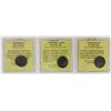 Image 1 : THREE ANCIENT COINS