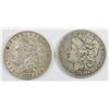 Image 1 : 1894-O AND 1892-O MORGAN SILVER DOLLARS