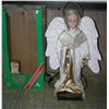 Image 1 : Large mechanical and animated holiday angel figure