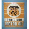 Image 1 : Phillip's 66 Premium Motor Oil retro style sign