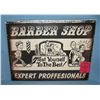 Image 1 : Barber Shop retro style advertising sign