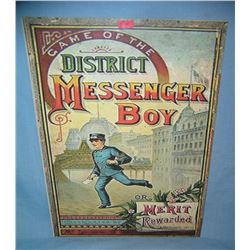 Messenger Boy retro style advertising sign