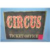 Image 1 : Circus Ticket Office retro style advertising sign