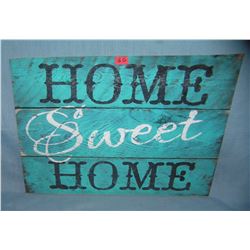 HOME SWEET HOME retro style advertising sign