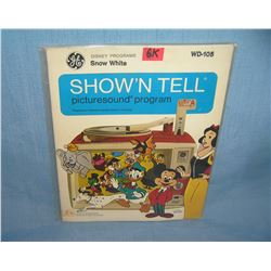 Snow White Show N' Tell picture sound record