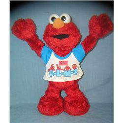 Figural animated Elmo figure 13 inches tall