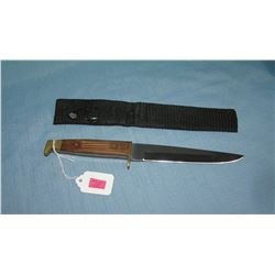Quality throwing dagger with sheath