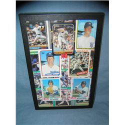 Collection of early NY Yankees all star baseball cards
