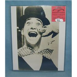 Autographed Soupy Sales photo