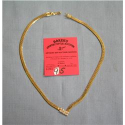 Quality gold plated necklace
