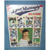 Image 1 : Don Mattingly uncut baseball card and photo sheet