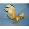 Image 2 : Gold gilded solid brass rooster