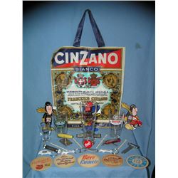 Collection of brewery and alcohol advertising pieces