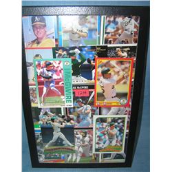 Collection of Mark McGwire all star baseball cards