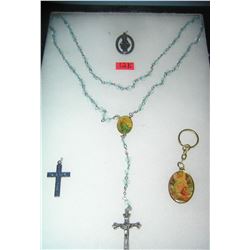 Group of vintage religious jewelry
