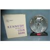 Image 1 : John F Kennedy savings bank with original box