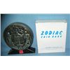 Image 1 : Libra all cast metal Zodiac bank with original box