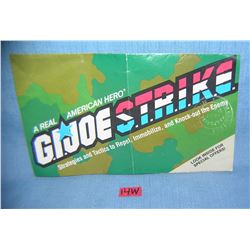 Original GI Joe pictural sales brochure