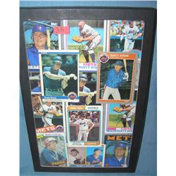 Collection of Rusty Staub all star baseball cards