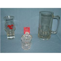 Group of misc. crystal and glassware