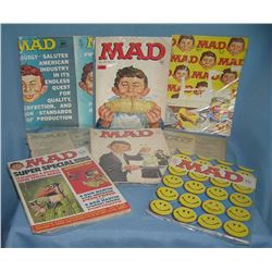 Collection of early MAD magazines