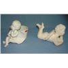 Image 1 : Pair of cherub figurines