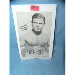 Billy Vargo champion wrestling penny arcade card