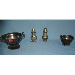 Group of quality silver plated serving pieces