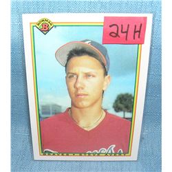 Steve Avery rookie baseball card