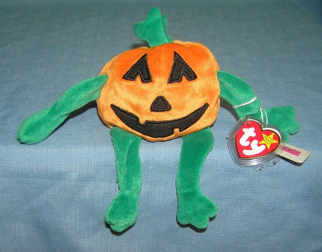 Vintage Pumpkin Beanie Baby Toy Vintage Pumpkin Beanie Baby Toy