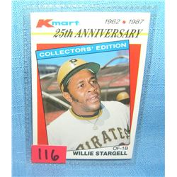 Vintage Willie Stargell all star baseball card