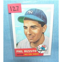 Phil Rizzuto all star retro baseball card