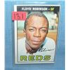 Image 1 : Floyd Robinson 1967 Topps all star baseball card