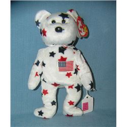 Vintage Glory Bear Beanie Baby toy