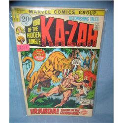 Early Kazar comic book
