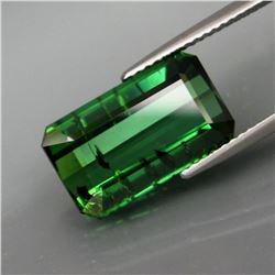 Natural Bluish Green Tourmaline 8.07 Ct