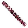 Image 1 : Natural Pink Raspberry Rhodolite Garnet Bangle