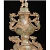 Image 1 : Antique Chinese Jade Carving Dragon Beast PiXiu Pot Jar