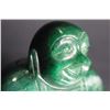 Image 6 : ANTIQUE MUSEUM SIZE CERTIFIED HAND CARVED JADE BUDDHA